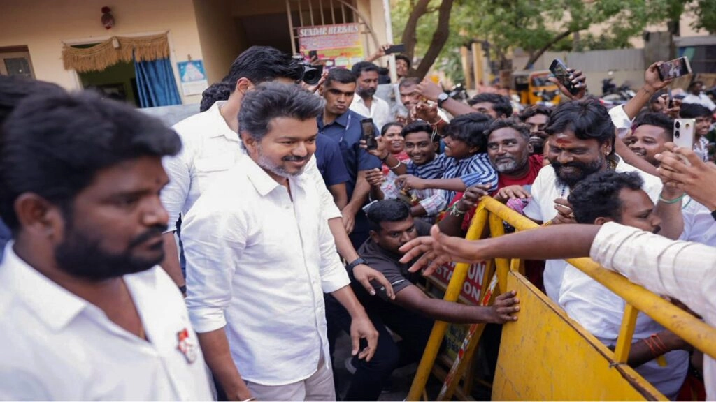 TVK Claims Tamil Nadu Government; Vijay Meets Governor