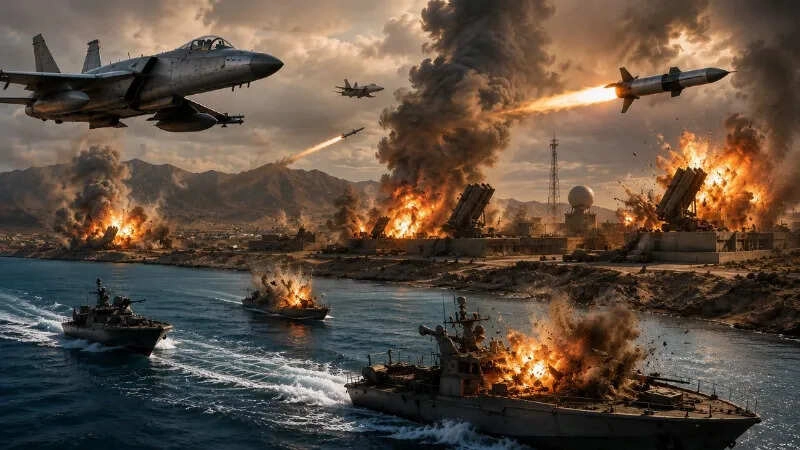 US-Iran Tension: US Strikes Near Hormuz Amid Ceasefire