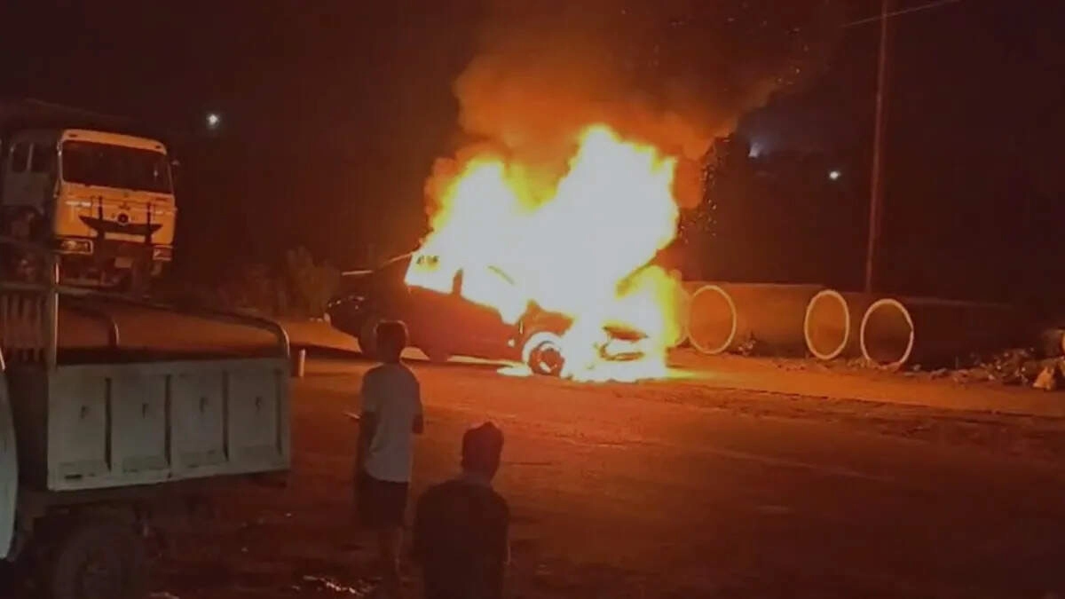 Car Becomes Fireball: Watch the Terrifying Video