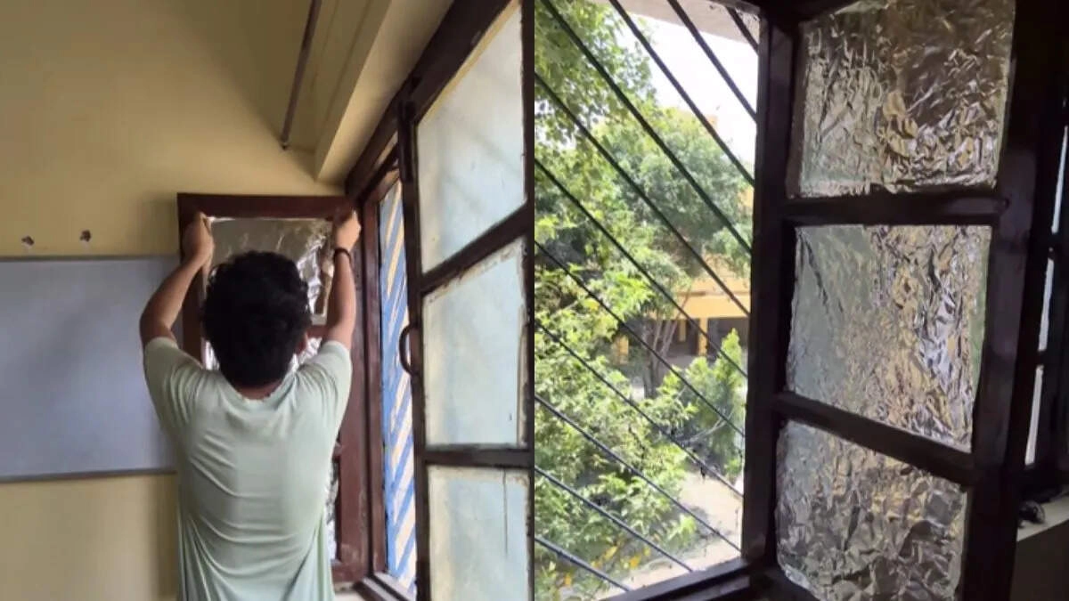 Viral Video: Man Shares Method to Beat the Heat