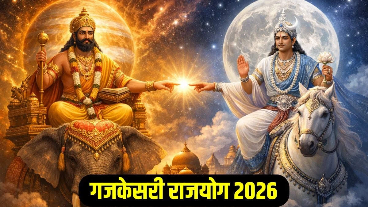 Rare Gajkesari Yoga on Jyeshtha Purnima: Blessings for 5 Zodiac Signs