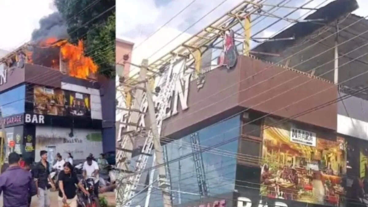 Fire in Mysuru restaurant-pub: 2 dead, 5 injured, short circuit suspected