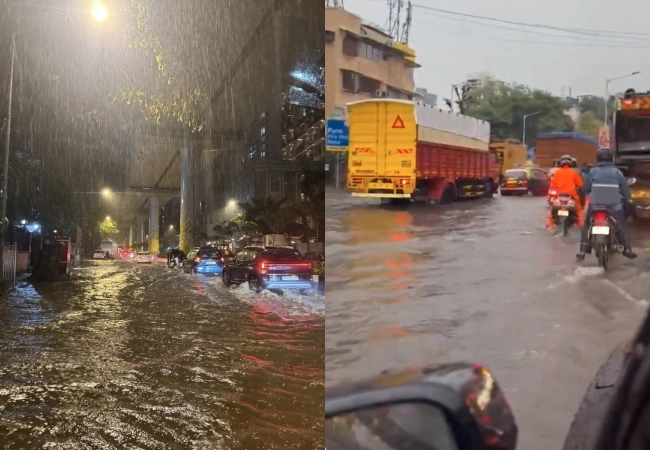200mm Rain in Mumbai: Flooding and Train Disruptions