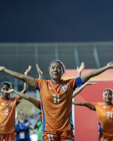 Grace Dangmei retires from international football post-SAIF win