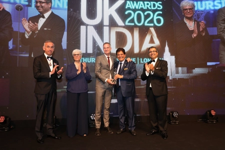 Piyush Goyal Honored at UK-India Awards 2026 for Relations Boost