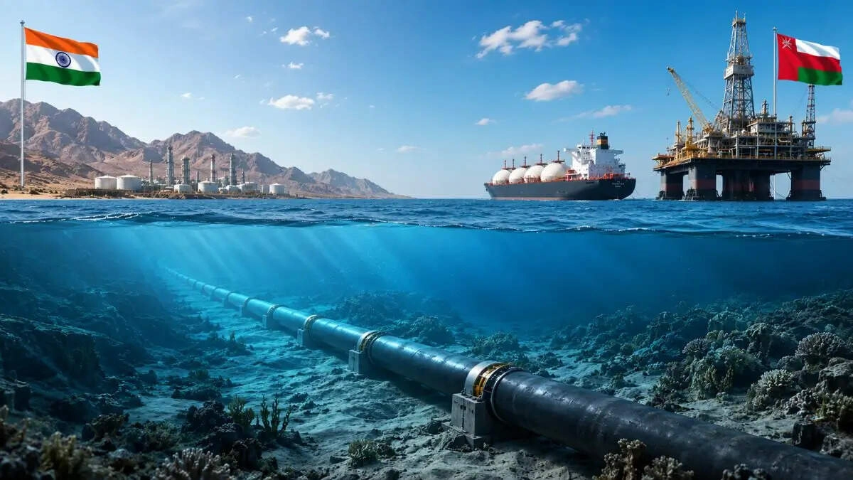 30-Year Project Revived: India to Lay Pipeline from Gujarat to Oman