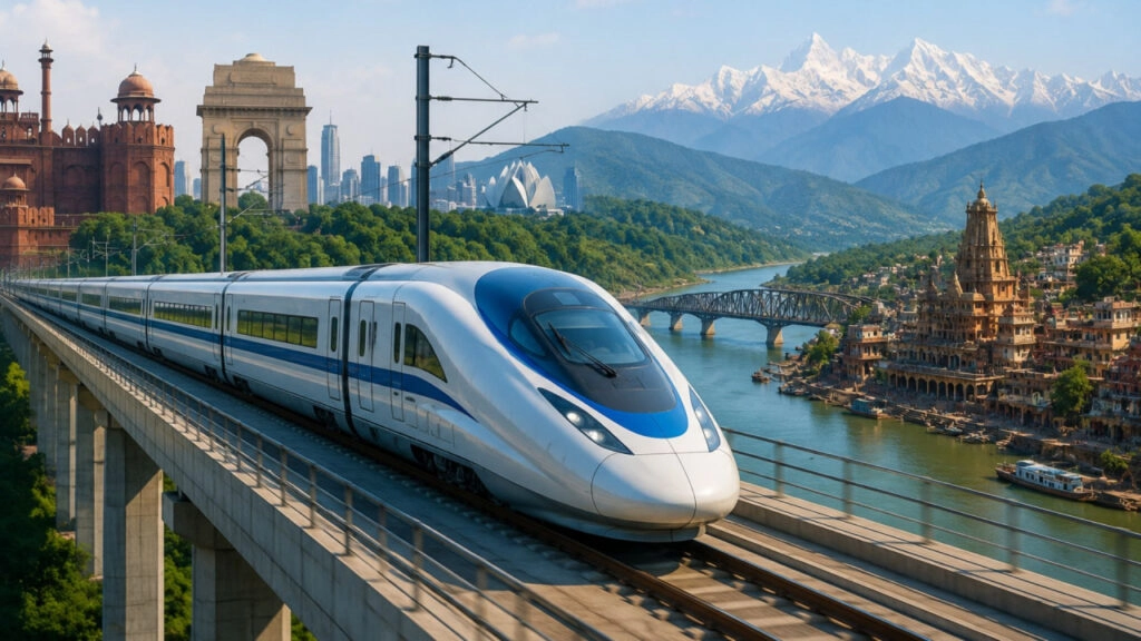 New Bullet Train Cuts Delhi-Bihar-Bengal Journey to 6 Hours