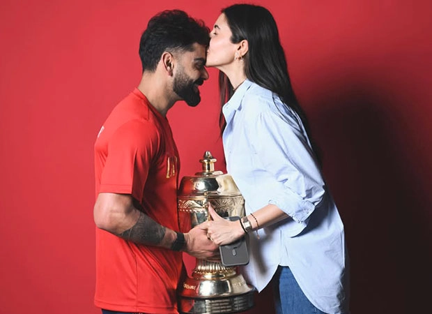Anushka Sharma Kisses Virat Kohli After RCB's IPL Title Win