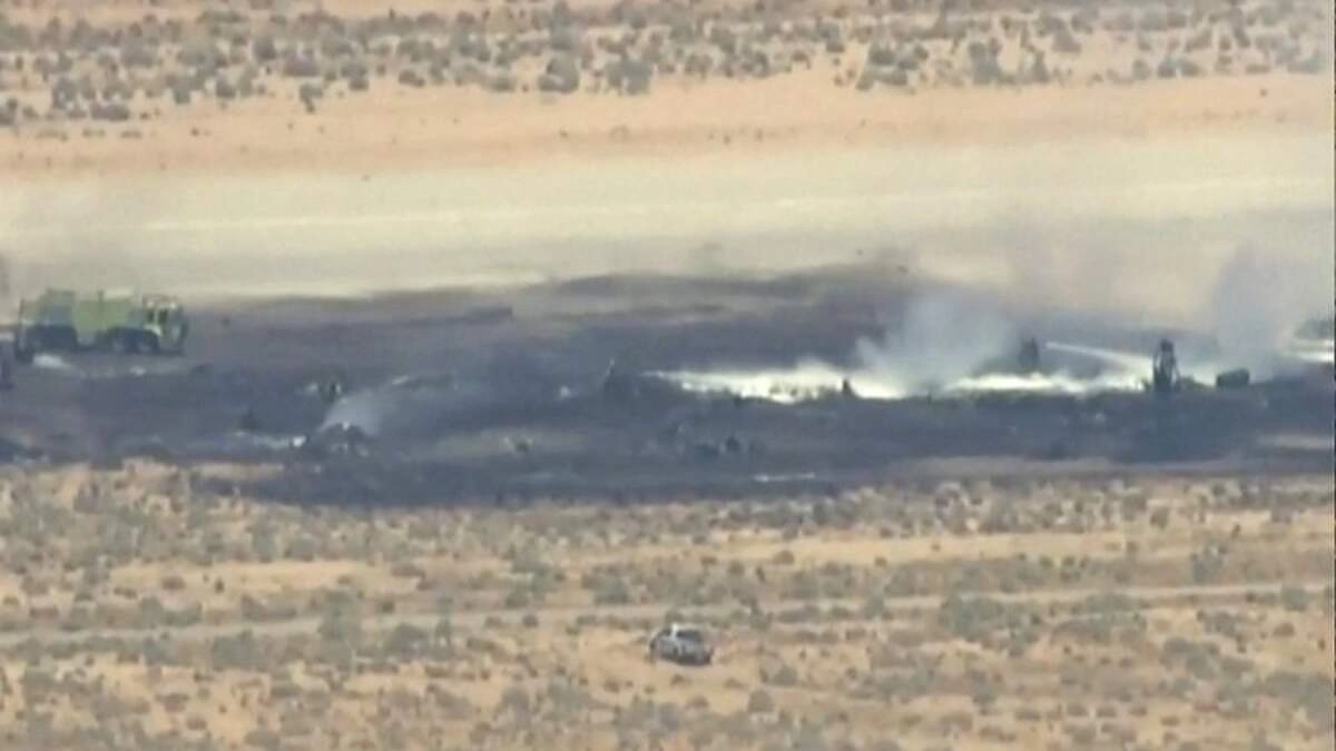 California B-52 Bomber Crash at Edwards Airforce Base: 8 Dead