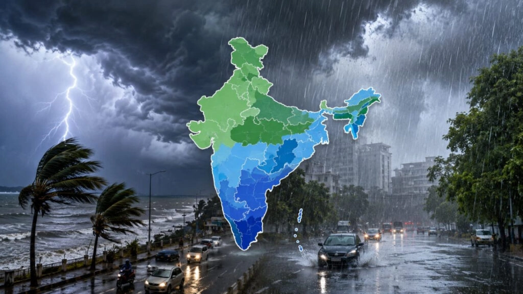 Monsoon Alert: Storms and Heavy Rain Across the States