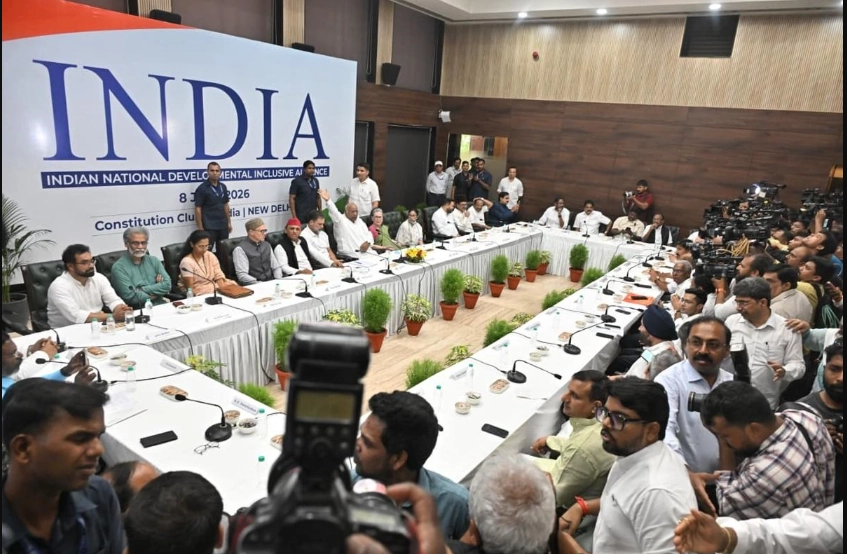23 Parties Attend INDIA Bloc Meeting; DMK Absent, CJI Letter Planned