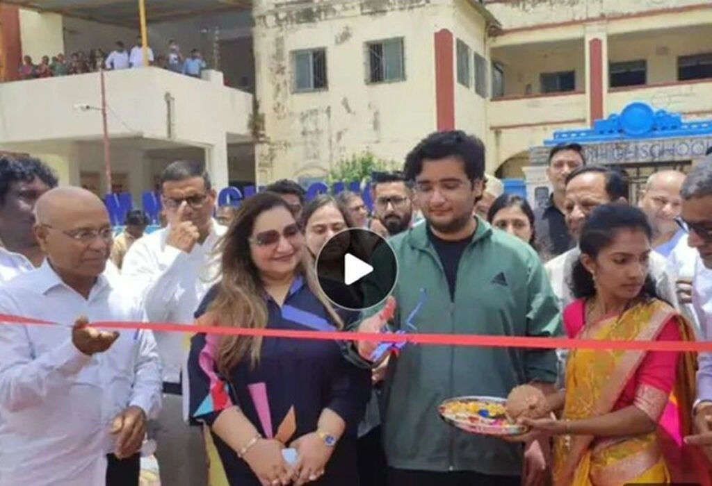 Vivaan Karulkar Gifts New Educational Building to Students