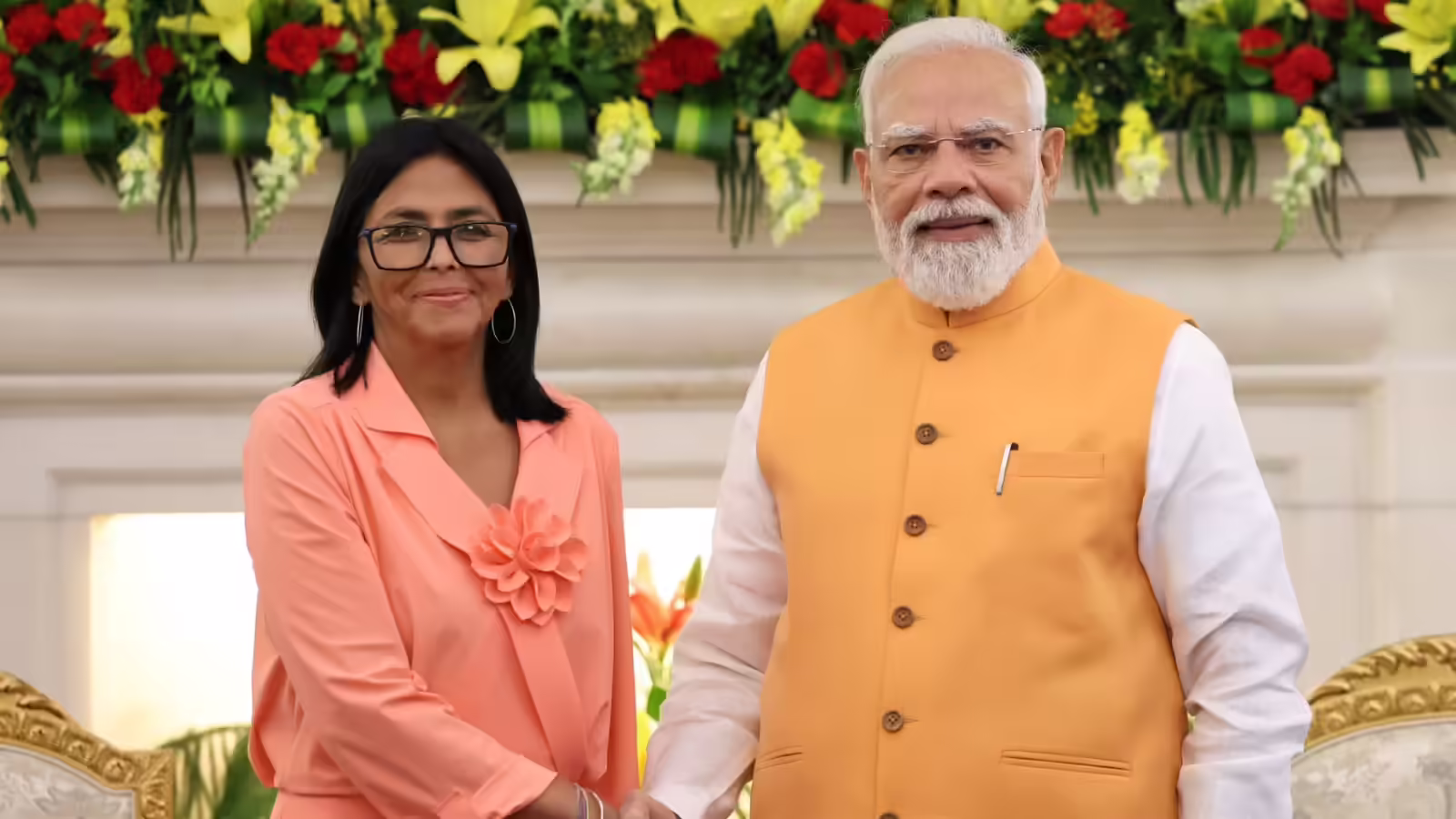 PM Modi's Key Meeting with Venezuela's Acting President on Energy