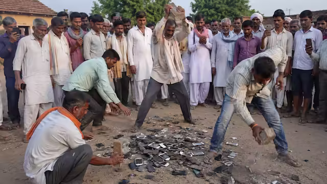Mobile Addiction: Villagers Destroy Their Phones, Go Viral