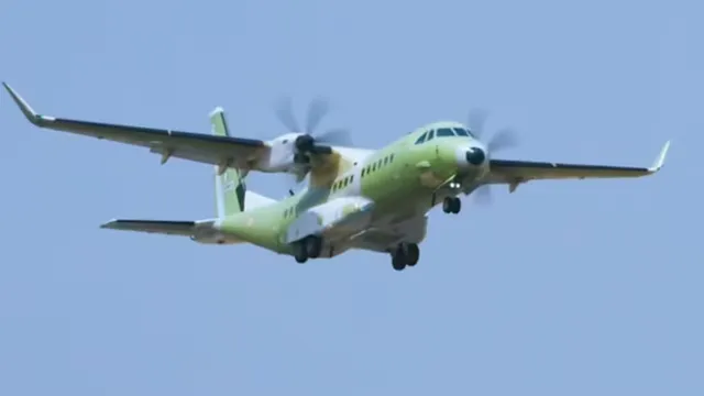 Successful First Test Flight for India's C-295 Military Aircraft