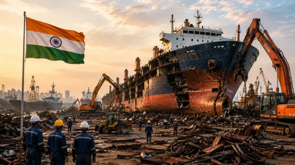 India's Ship Recycling: Turning Sea Junk into Valuable Assets