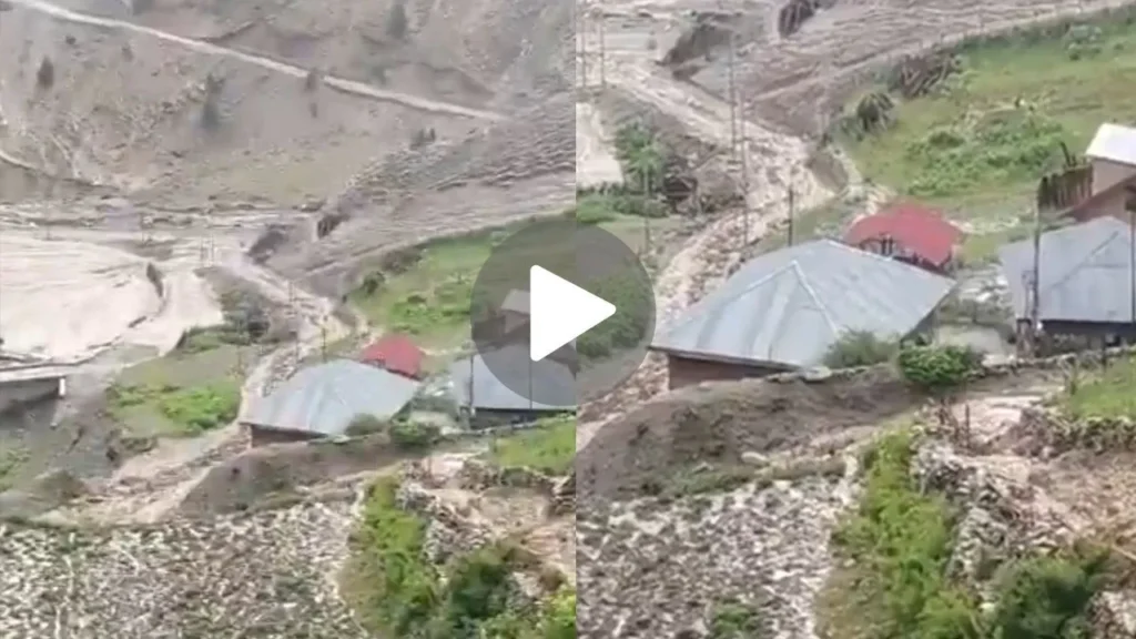 Cloud Burst in Jammu and Kashmir Causes Panic and Flooding