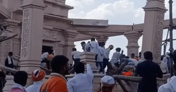 Maharashtra Temple Roof Collapse: 3 Dead, Many Injured