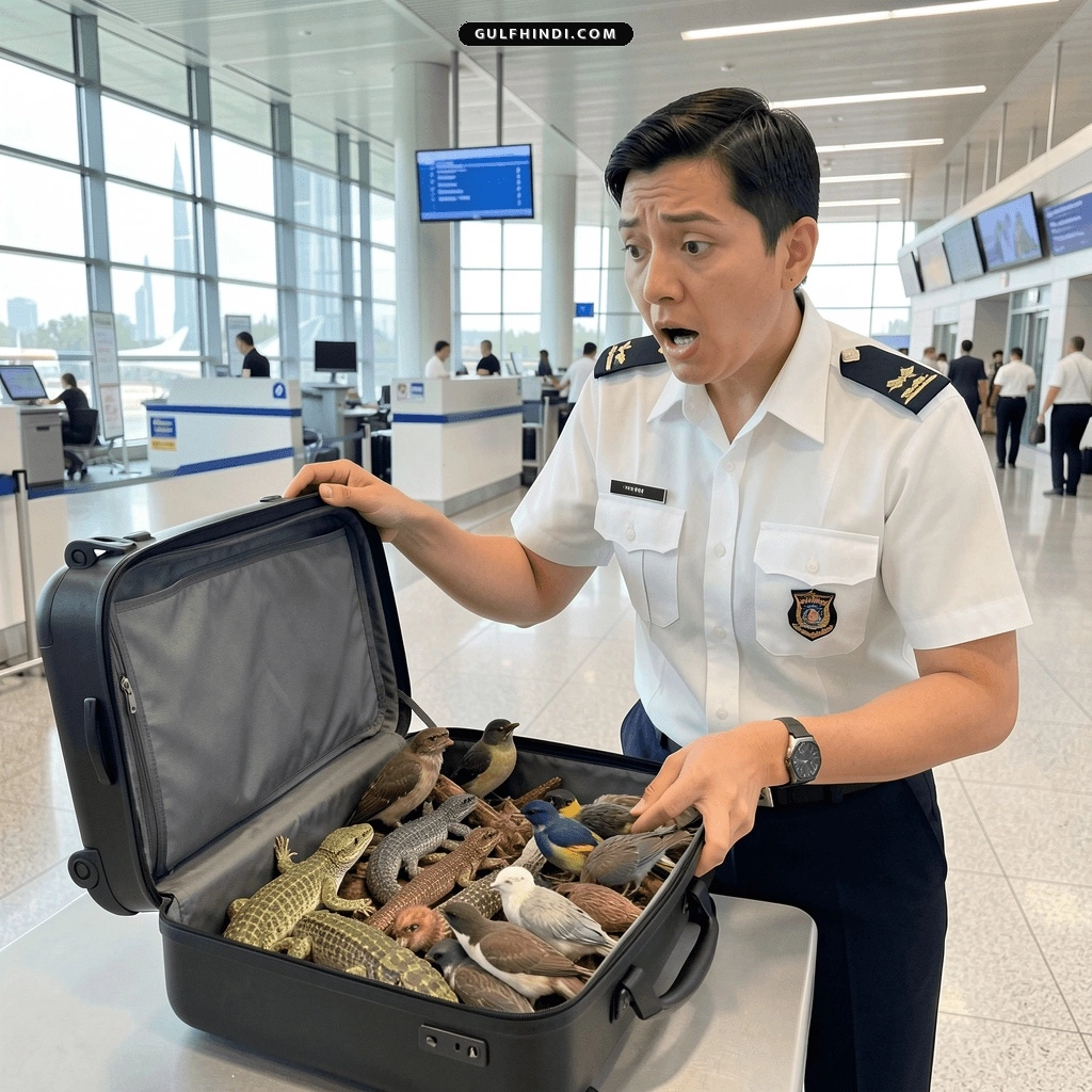 Dubai Customs Foils Smuggling Attempt: 223 Creatures Found
