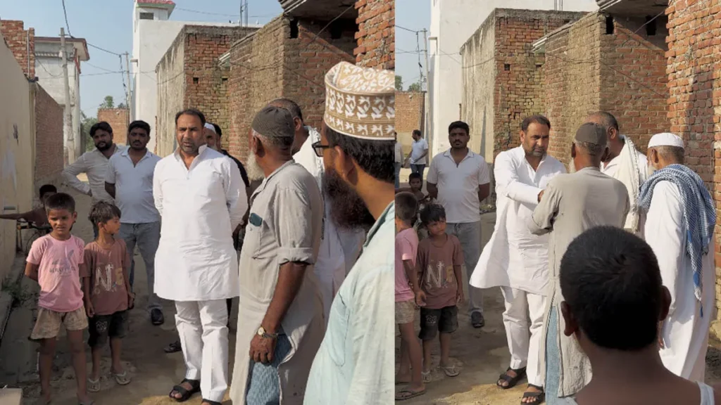 Mosque Foundation Laid with Prayers; Mujahid Ali Attends