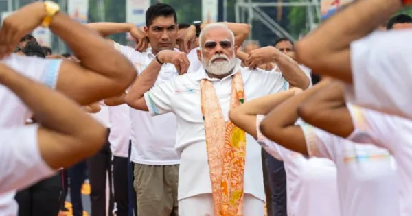 12th International Yoga Day: Nationwide Celebration with Leaders
