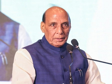 India Seeks Peace but Will Address Threats Decisively: Singh