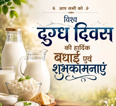 World Milk Day: CM Yogi, Dhami and others extend greetings