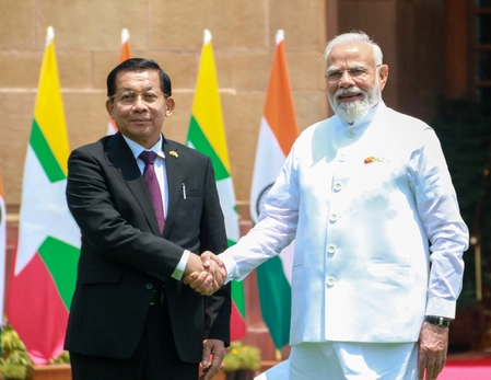 PM Modi: Myanmar Essential for India's Neighborhood and Act East