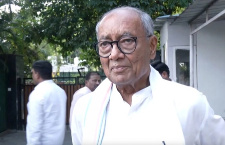Digvijay Singh Demands Resignation of Central Education Minister