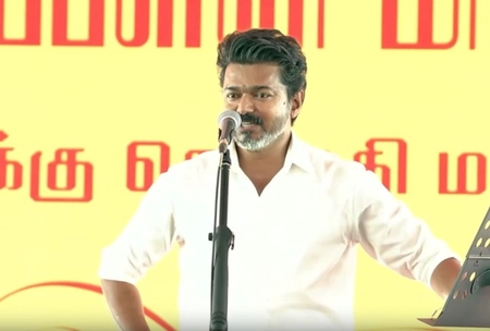 CM Vijay Targets DMK, Promises Clean Governance at Trichy Rally