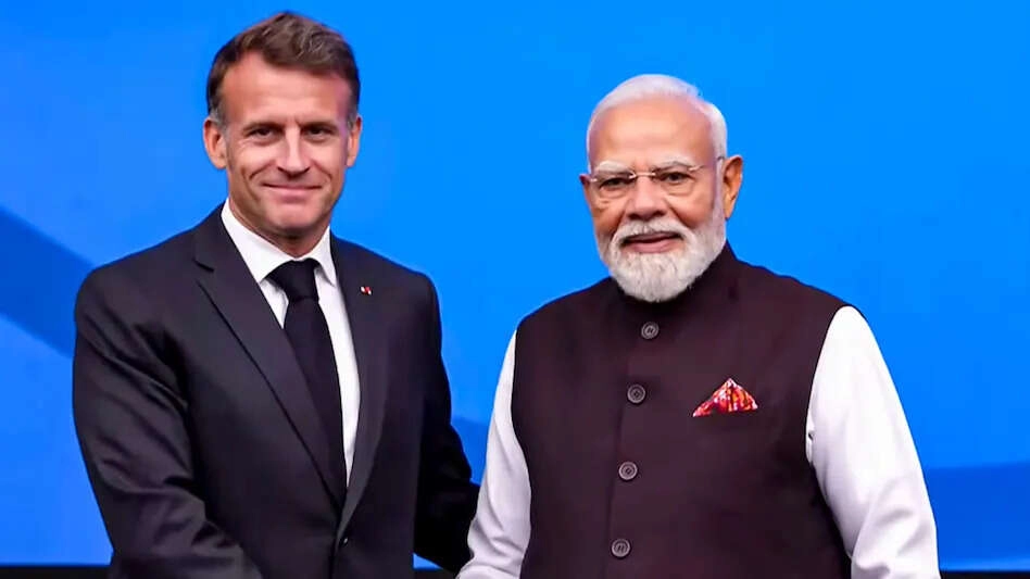 PM Modi Meets Macron in Nice, Launches 'India Innovates' Program