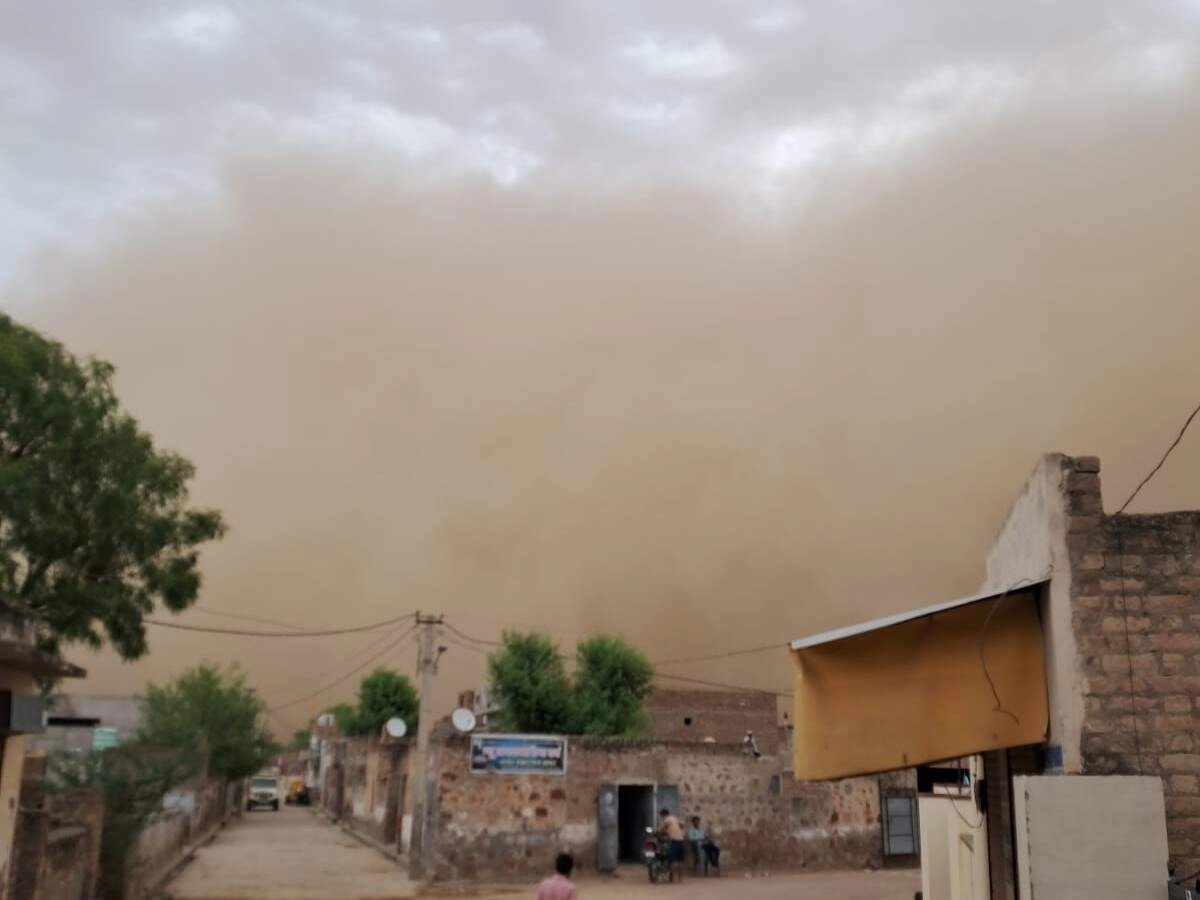 Weather changes in Rajasthan: Storms and rain in several districts