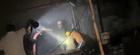 Fire at Baba Market in Govindpuram, Ghaziabad Under Control After Hours
