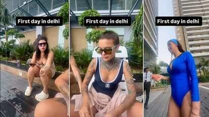 Foreign Women Create Ruckus in Noida Over Poolside Smoking Video