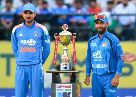 Afghanistan Wins Toss, Chooses Bowling Against India; Prince Yadav Debuts