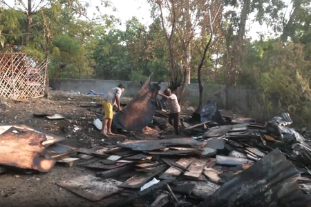 Fire at Mangolpuri Furniture Market and Dwarka Snack Factory Controlled