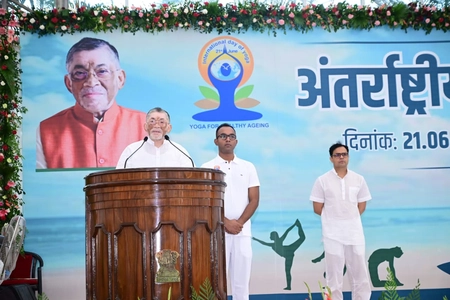 Yoga Session at Jharkhand Lok Bhavan: Governor Calls it India's Gift