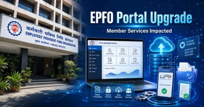 EPFO Portal Closed for 3 Days: Impact on PF Withdrawals and Claims
