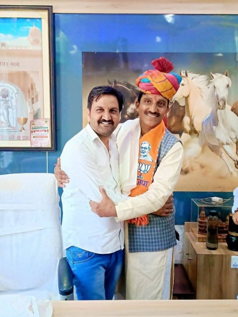 BJP's Sushil Joshi Wishes District President Pramod Delu Happy Birthday