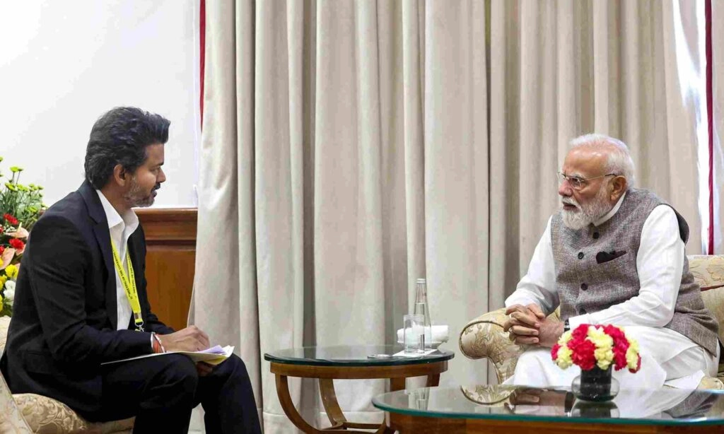 TN CM Vijay Advocates for Funds, Projects, and Cooperative Federalism