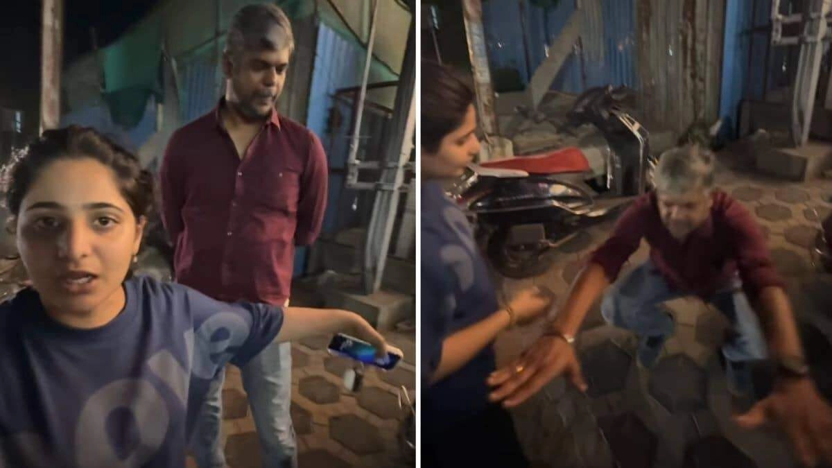 Viral Clip: Drunk Uncle's Misbehavior Taught a Lesson by Girl