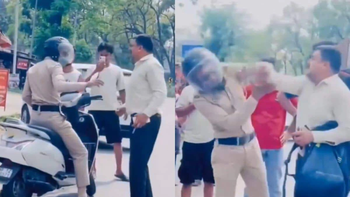 Viral Video: Man Attacks Cop, Later Claims "It Was a Mistake