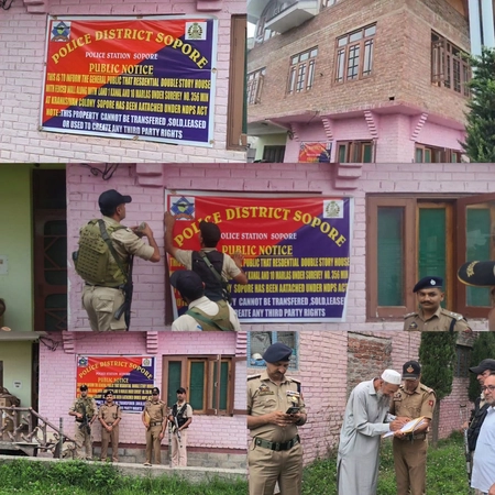Sopore Police Seizes ₹1.23 Crore from Fugitive Drug Dealer