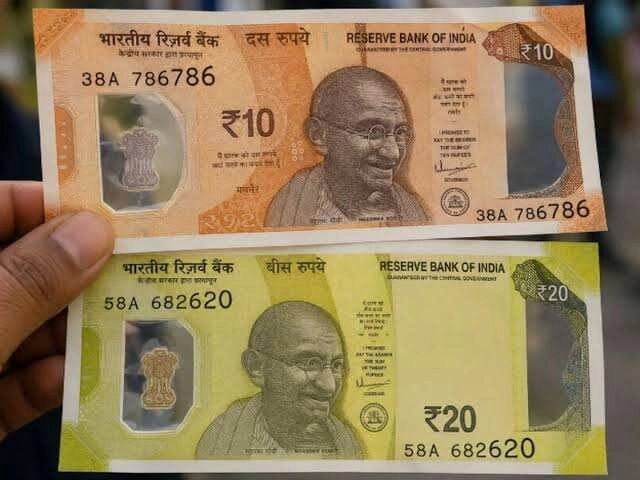 RBI to Issue ₹10 and ₹20 Polymer Notes, Government Approves