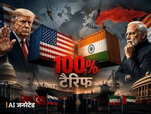 U.S. Plans 100% Tariff on Countries Buying Oil from Russia