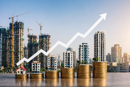 India's Real Estate Sector Sees 50% Rise in Institutional Investment