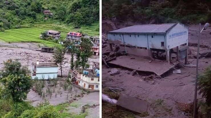 Disaster in Himachal: 3 laborers rescued from flash floods