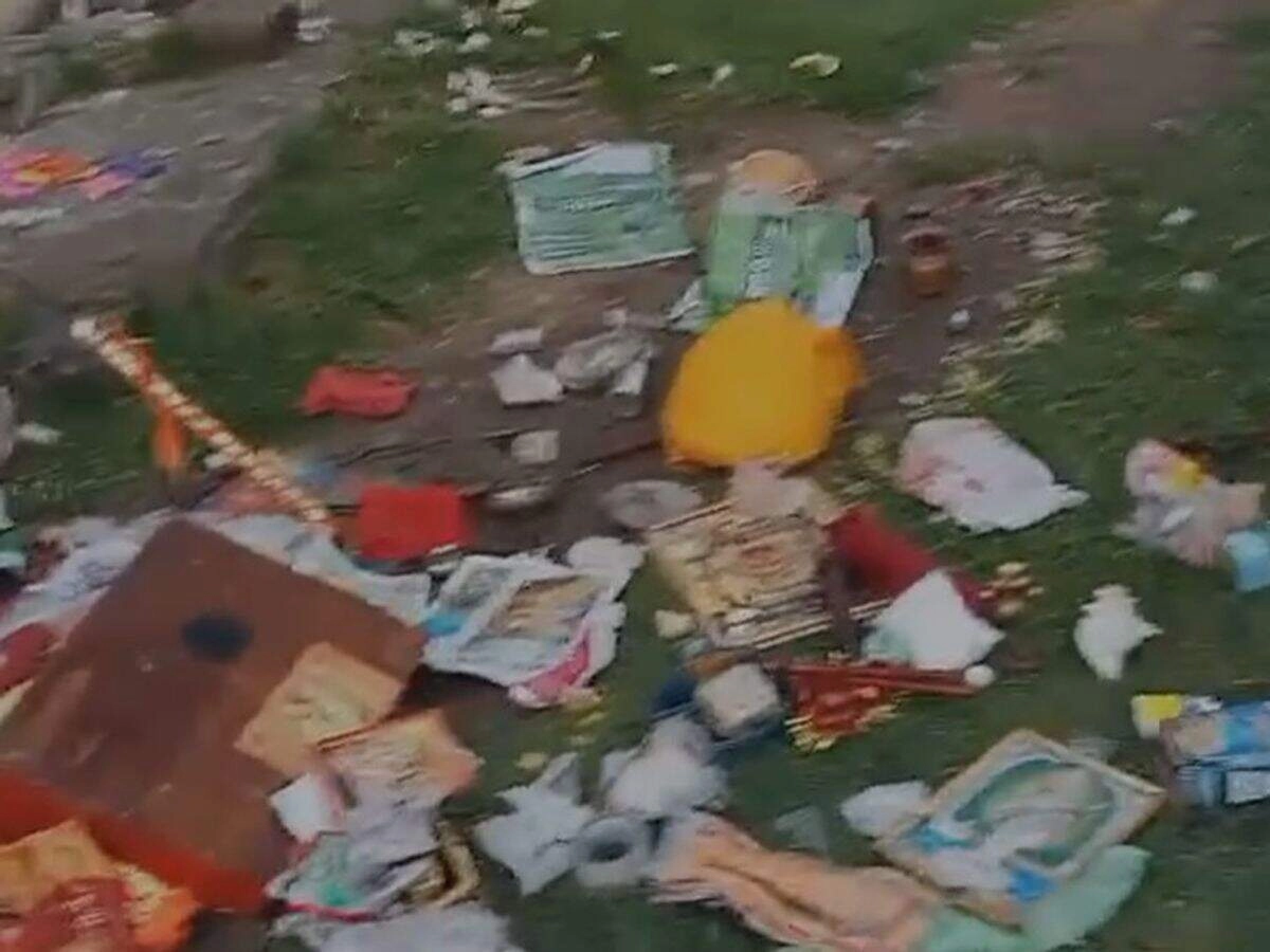 Robbery at Jaipur Temple: Thieves Capture Donation Box, Items