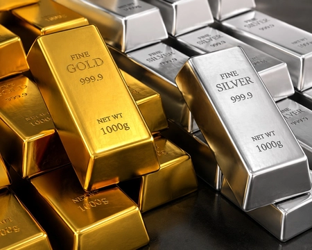 Gold and Silver Prices Surge; Increase by ₹4,100
