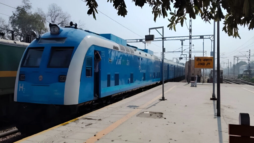 India's First Hydrogen Train to Run from Jind Ahead of PM Modi's Visit